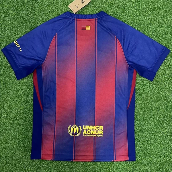 Barcelona 2025/26 Home Blue Jersey Fan Version - Back View | KFCOOL