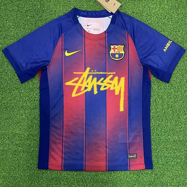 Barcelona 2025/26 Home Blue Jersey Fan Version - Detail View 3 | KFCOOL