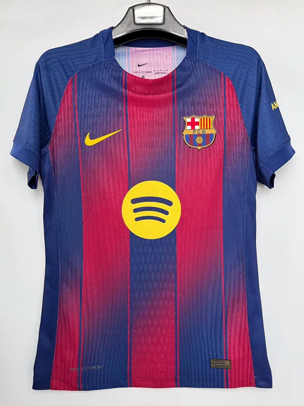 Barcelona 2025/26 Home Blue Jersey Player Version - Back View Barcelona 2025/26 Home Blue Jersey Player Version - Back View | KFCOOL