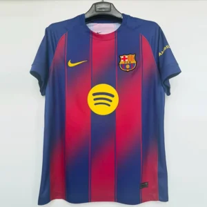 Barcelona 2025/26 Home Jersey Fan Version - Front View | KFCOOL