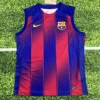 Barcelona 2025/26 Home Sleeveless Women Yoga Vest - Front View | KFCOOL