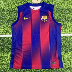 Barcelona 2025/26 Home Sleeveless Women Yoga Vest - Front View Barcelona 2025/26 Home Sleeveless Women Yoga Vest - Front View | KFCOOL
