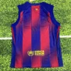 Barcelona 2025/26 Home Sleeveless Women Yoga Vest - Back View | KFCOOL