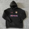 Barcelona 2025/26 Black Hoody - Front View | KFCOOL