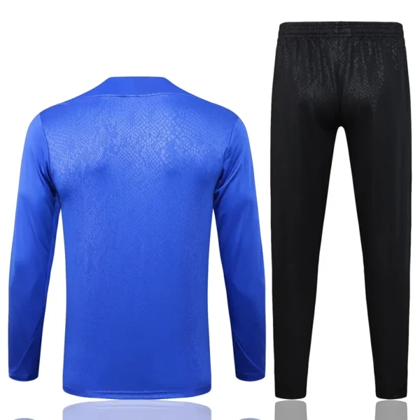 Barcelona 2025/26 Blue Half Pull Tracksuit - Back View | KFCOOL