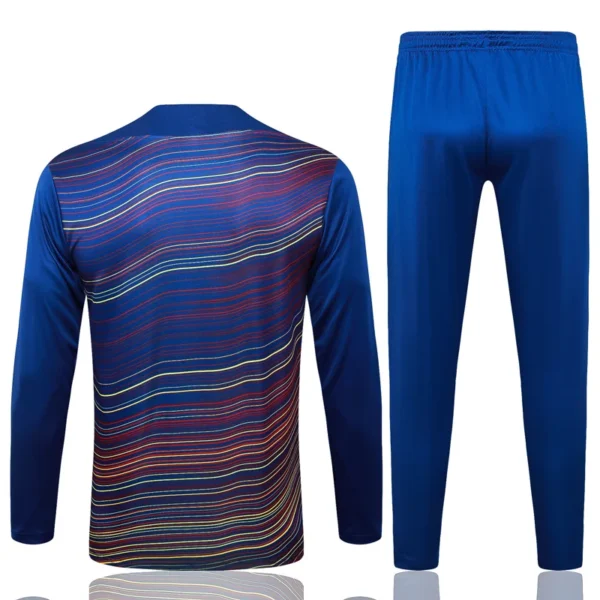 Barcelona 2025/26 Blue Red Half Pull Tracksuit - Back View - KFCool – Football Jerseys & Soccer Kits Store Barcelona 2025/26 Blue Red Half Pull Tracksuit - Back View | KFCOOL