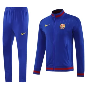 Barcelona 2025/26 Blue Jacket Tracksuit - Front View Barcelona 2025/26 Blue Jacket Tracksuit - Front View | KFCOOL
