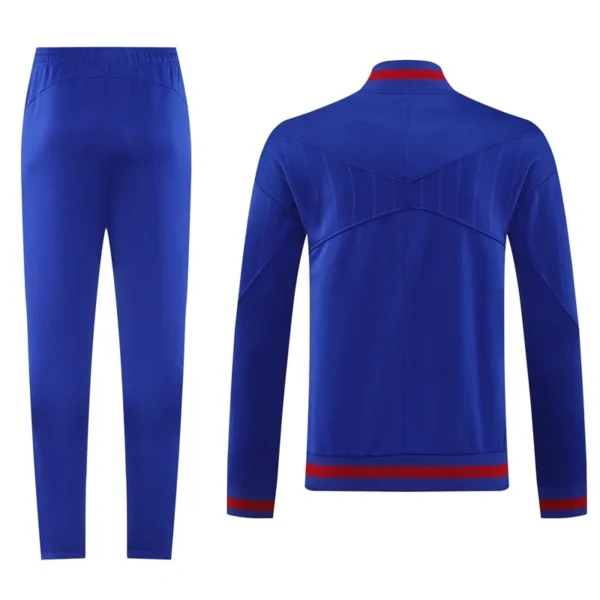 Barcelona 2025/26 Blue Jacket Tracksuit - Back View - KFCool – Football Jerseys & Soccer Kits Store Barcelona 2025/26 Blue Jacket Tracksuit - Back View | KFCOOL