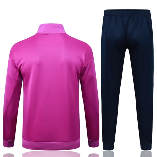 Barcelona 2025/26 Purple Jacket Tracksuit - Back View | KFCOOL