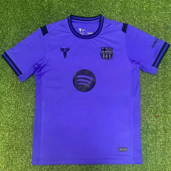 Barcelona 2025/26 Purple Jersey Fan Version - Front View | KFCOOL
