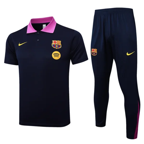 Barcelona 2025/26 Royal Blue Short Sleeve Pants Suit - Front View - KFCool – Football Jerseys & Soccer Kits Store Barcelona 2025/26 Royal Blue Short Sleeve Pants Suit - Front View | KFCOOL