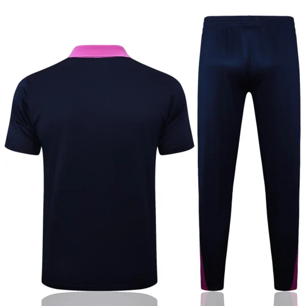 Barcelona 2025/26 Royal Blue Short Sleeve Pants Suit - Back View - KFCool – Football Jerseys & Soccer Kits Store Barcelona 2025/26 Royal Blue Short Sleeve Pants Suit - Back View | KFCOOL