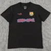 Barcelona 2025/26 Black T-Shirt - Front View | KFCOOL