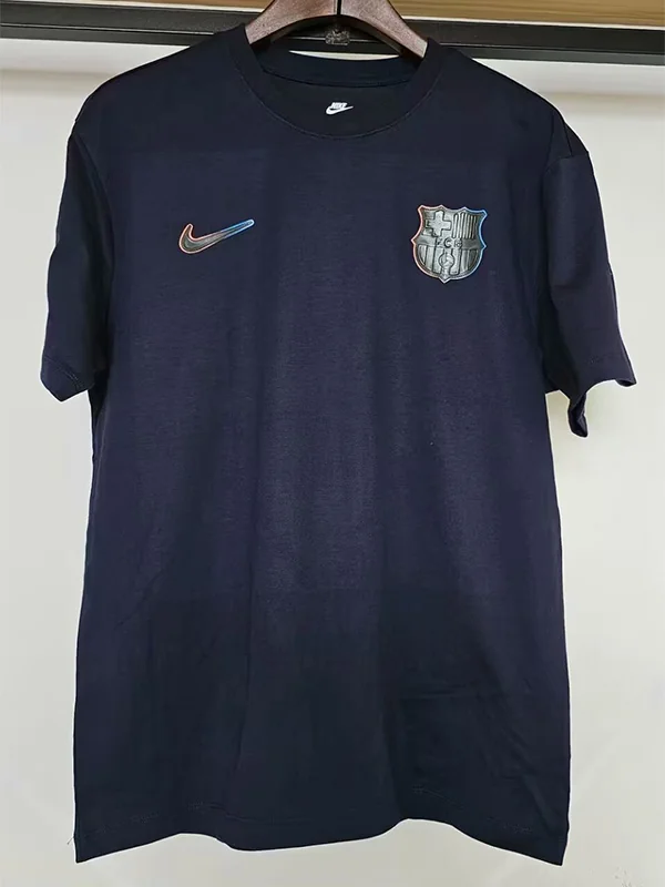 Barcelona 2025/26 Royal Blue T-Shirt - Front View | KFCOOL