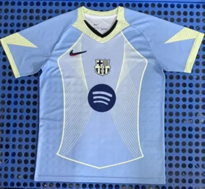 Barcelona 2025/26 Blue Training Shirt - Front View Barcelona 2025/26 Blue Training Shirt - Front View | KFCOOL