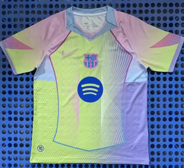 Barcelona 2025/26 Green Training Shirt - Front View Barcelona 2025/26 Green Training Shirt - Front View | KFCOOL