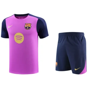 Barcelona 2025/26 Purple Training Short Suit - Front View Barcelona 2025/26 Purple Training Short Suit - Front View | KFCOOL