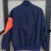 Barcelona 2025/26 Blue Orange Windbreaker - Back View | KFCOOL