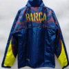 Barcelona 2025/26 Blue Yellow Windbreaker - Back View | KFCOOL