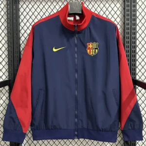 Barcelona 2025/26 Royal Blue Windbreaker - Front View | KFCOOL