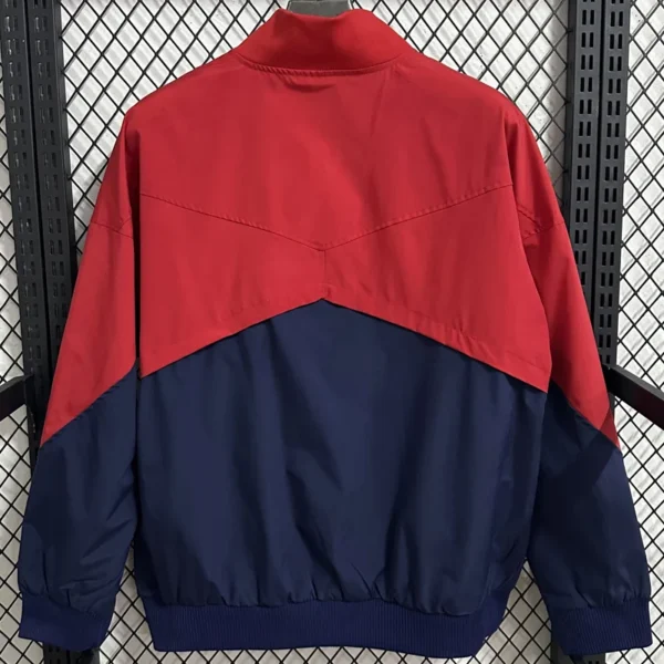 Barcelona 2025/26 Royal Blue Windbreaker - Back View - KFCool – Football Jerseys & Soccer Kits Store Barcelona 2025/26 Royal Blue Windbreaker - Back View | KFCOOL