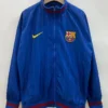 Barcelona 2025/26 Blue Red Windbreaker - Front View | KFCOOL