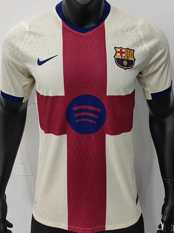 Barcelona 2026/27 Fourth Jersey Player Version - Front View | KFCOOL