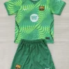 Barcelona 2026/27 Goalkeeper Kids Kit Fan Version - Front View - KFCool – Football Jerseys & Soccer Kits Store Barcelona 2026/27 Goalkeeper Kids Kit Fan Version - Front View | KFCOOL