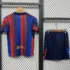 Barcelona 2026/27 Home Kids Kit Fan Version - Back View - KFCool – Football Jerseys & Soccer Kits Store Barcelona 2026/27 Home Kids Kit Fan Version - Back View | KFCOOL