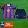 Barcelona 2026/27 Home Kids Kit Player Version - Front View | KFCOOL