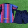 Barcelona 2026/27 Home Kids Kit Player Version - Detail View 3 | KFCOOL