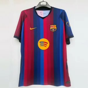 Barcelona 2026/27 Home Jersey Fan Version - Front View | KFCOOL