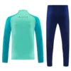 Barcelona 2026/27 Half Pull Tracksuit - Back View | KFCOOL