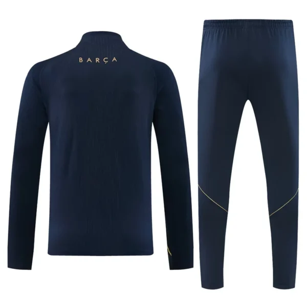 Barcelona 2026/27 Blue Half Pull Tracksuit - Back View - KFCool – Football Jerseys & Soccer Kits Store Barcelona 2026/27 Blue Half Pull Tracksuit - Back View | KFCOOL
