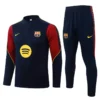 Barcelona 2026/27 Royal Blue Half Pull Tracksuit - Front View - KFCool – Football Jerseys & Soccer Kits Store Barcelona 2026/27 Royal Blue Half Pull Tracksuit - Front View | KFCOOL