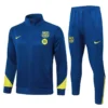 Barcelona 2026/27 Blue Jacket Tracksuit - Front View | KFCOOL