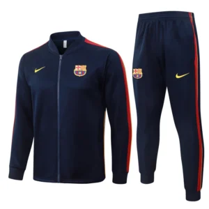 Barcelona 2026/27 Royal Blue Jacket Tracksuit - Front View Barcelona 2026/27 Royal Blue Jacket Tracksuit - Front View | KFCOOL
