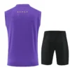 Barcelona 2026/27 Purple Sleeveless Shorts - Back View | KFCOOL