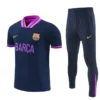 Barcelona 2026/27 Short Sleeve Pants Suit - Front View | KFCOOL