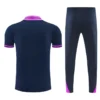 Barcelona 2026/27 Short Sleeve Pants Suit - Back View | KFCOOL