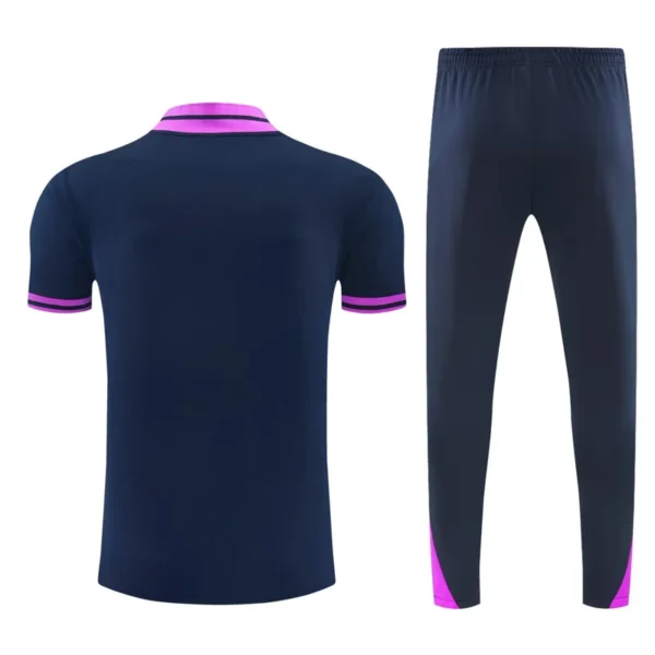 Barcelona 2026/27 Short Sleeve Pants Suit - Back View | KFCOOL
