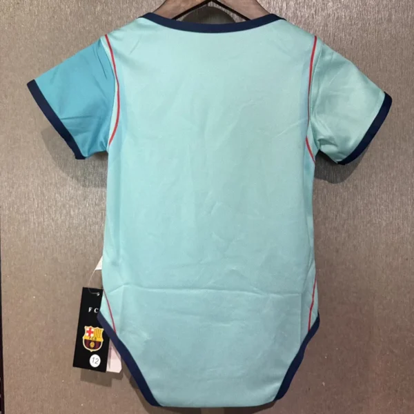 Barcelona 2026/27 Third Baby Bodysuit - Back View | KFCOOL