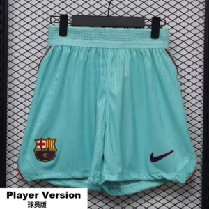 Barcelona 2026/27 Third Shorts Player Version - Front View | KFCOOL