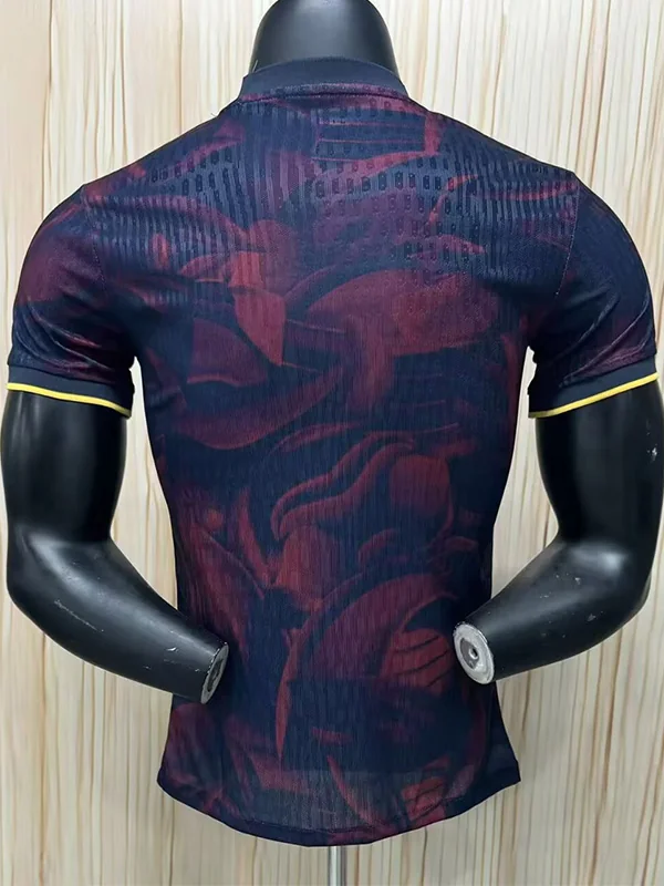 Barcelona 2026/27 Brown Black Special Edition Training Shirt Player Version - Back View | KFCOOL