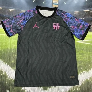 Barcelona 2026/27 Black Special Edition Training Shirt - Front View | KFCOOL