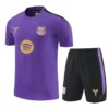 Barcelona 2026/27 Purple Training Short Suit - Front View Barcelona 2026/27 Purple Training Short Suit - Front View | KFCOOL