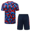 Barcelona 2026/27 Red Training Short Suit - Back View | KFCOOL