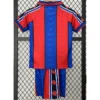 Barcelona 1996/97 Retro Home Kids Kit Fan Version - Back View | KFCOOL