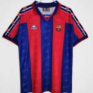 Barcelona 1996/97 Retro Home Jersey Fan Version - Front View | KFCOOL