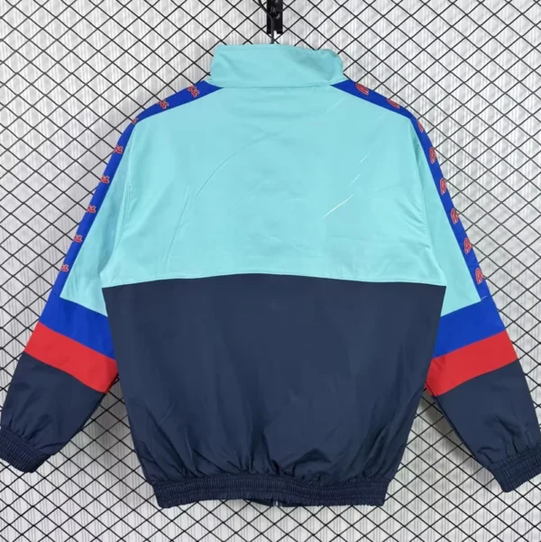 Barcelona 1996/97 Retro Windbreaker - Back View - KFCool – Football Jerseys & Soccer Kits Store Barcelona 1996/97 Retro Windbreaker - Back View | KFCOOL